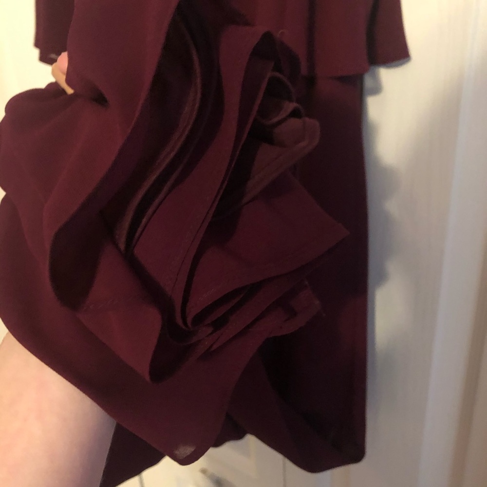 NWOT show me your Mumu plum bridesmaid maxi dress size small - Picture 6 of 8